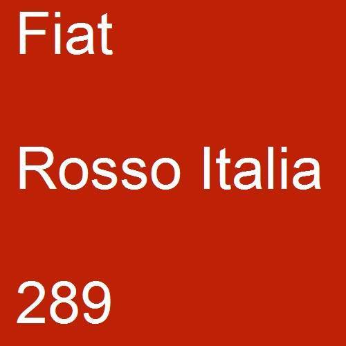 Fiat, Rosso Italia, 289.